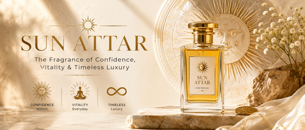 Sun Attar: The Fragrance of Confidence, Vitality & Timeless Luxury