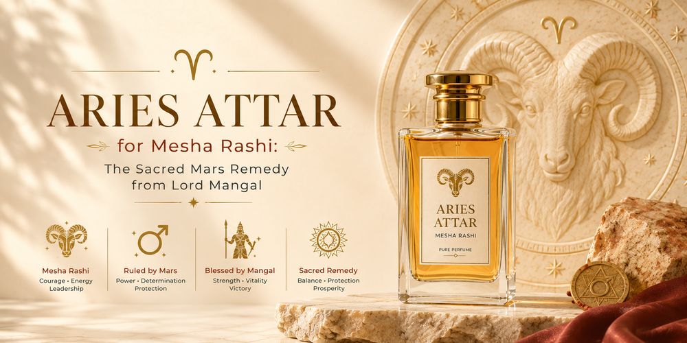 Aries Attar for Mesha Rashi: The Sacred Mars Remedy from Lord Mangal