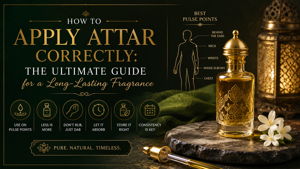 How to Apply Attar Correctly: The Ultimate Guide for a Long-Lasting Fragrance