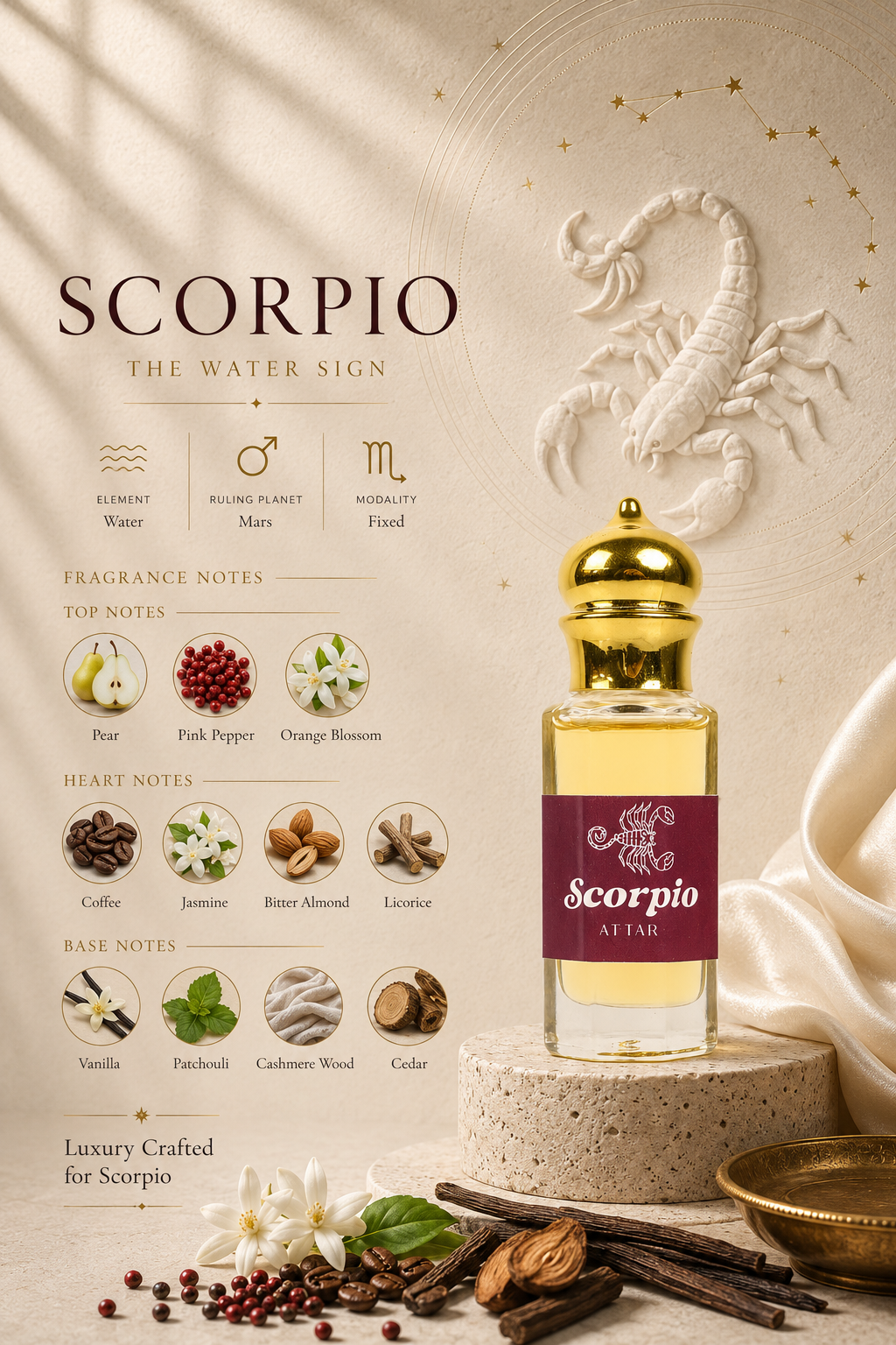 Scorpio Zodiac Attar