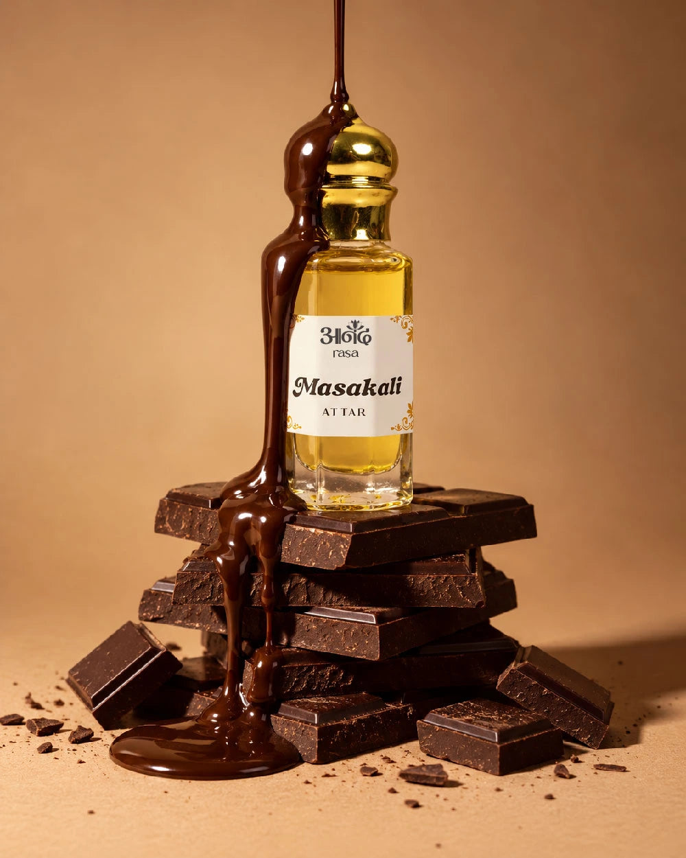 Masakali Masakali — alternate view, alcohol-free edible dessert perfume oil | Anand Rasa