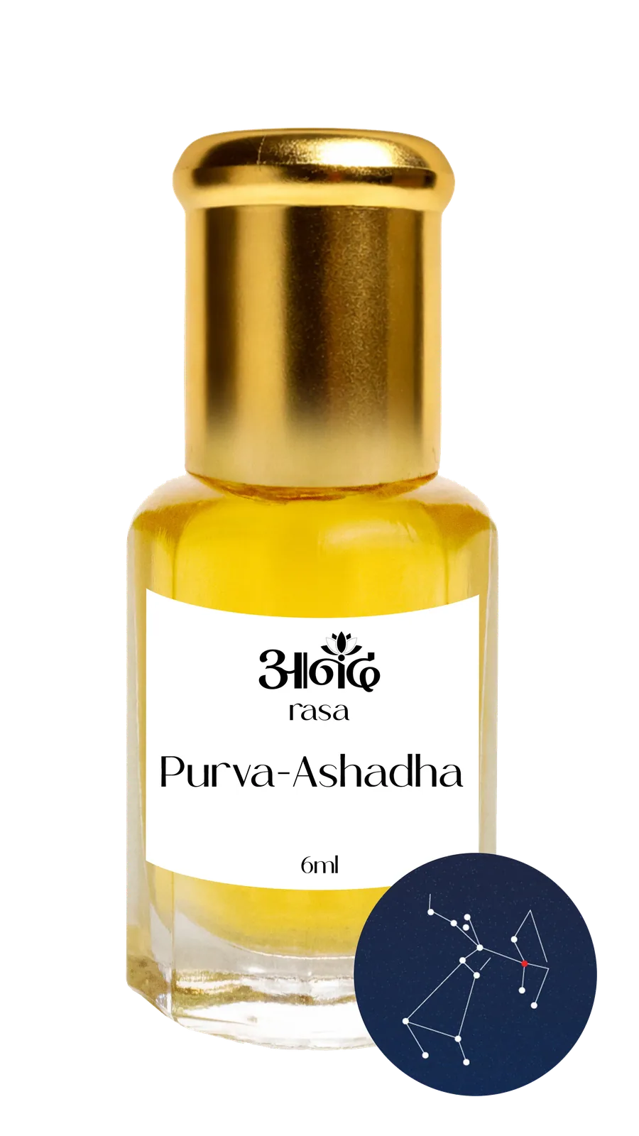 Purva Ashadha Attar Purva Ashadha Attar — luxury Nakshatra attar, Vedic birth-star lunar mansion fragrance | Anand Rasa