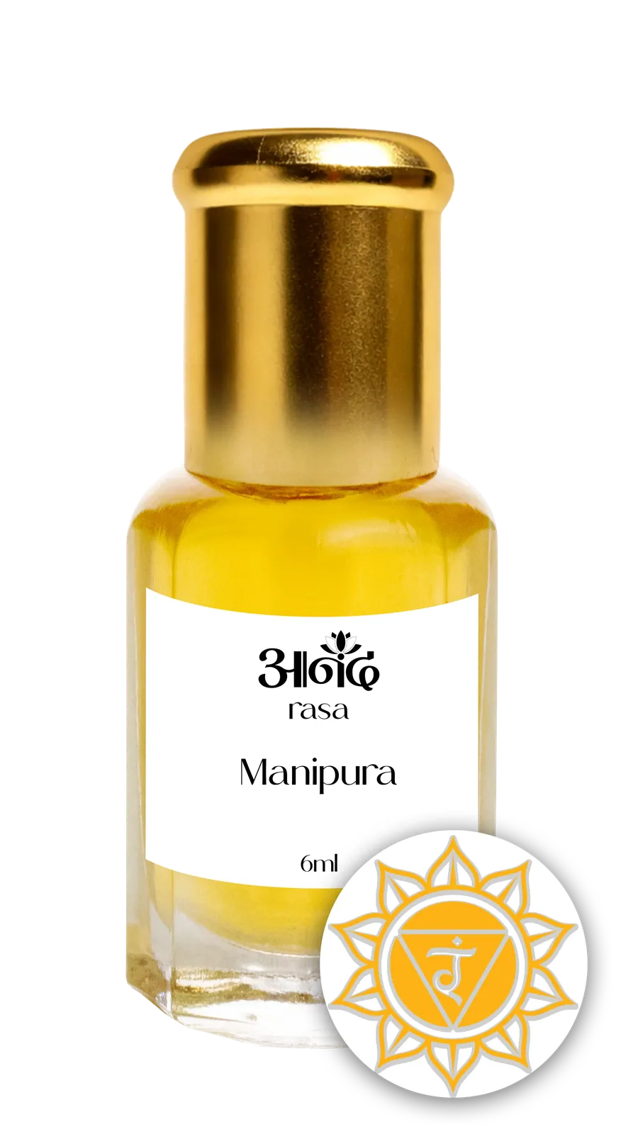 Manipura – Solar Plexus Chakra Oil Manipura – Solar Plexus Chakra Oil — luxury Chakra attar, chakra-aligned spiritual perfume oil | Anand Rasa
