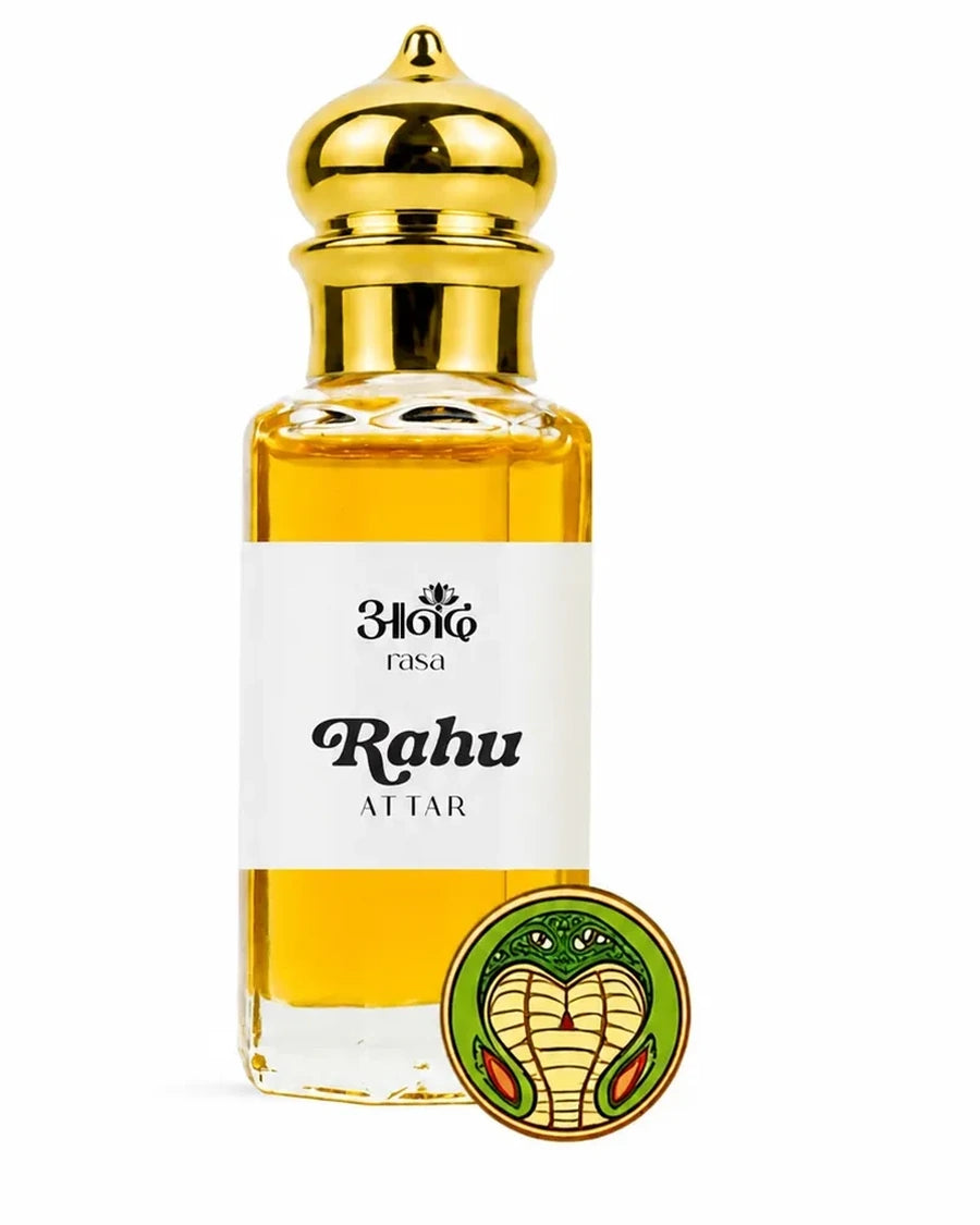 Rahu Attar - North Lunar Attar Rahu Attar - North Lunar Attar — luxury Planet attar, Navagraha planetary energy perfume oil | Anand Rasa