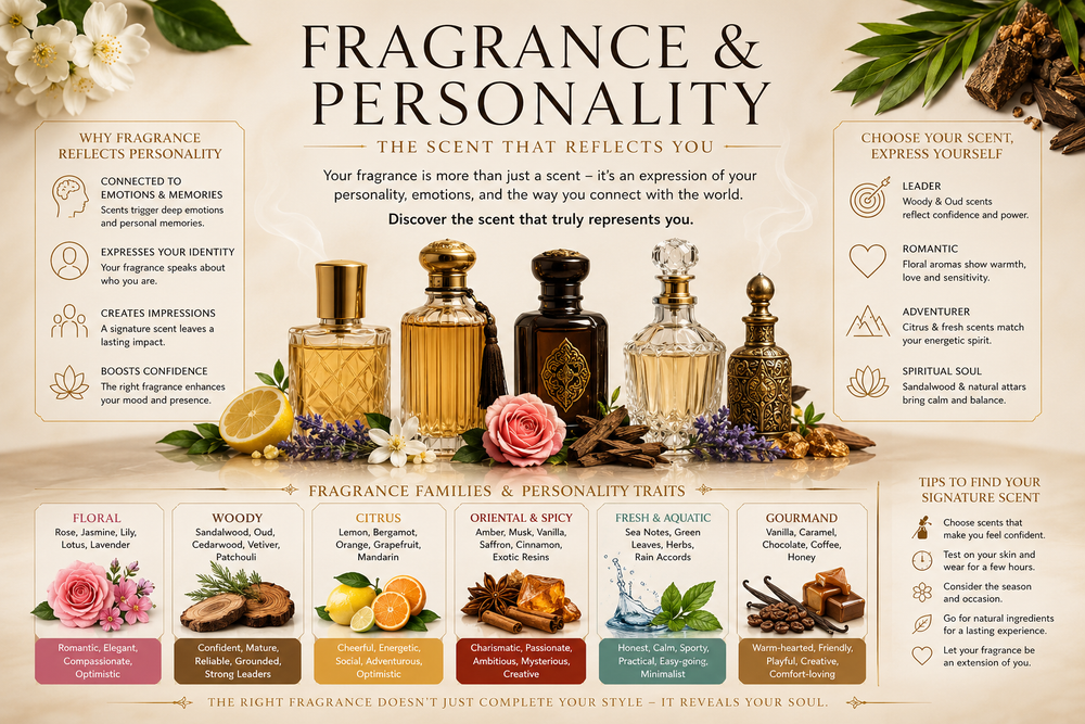 Fragrance & Personality: What Your Favorite Scent Says About You