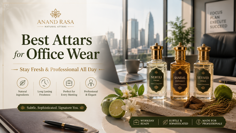 Best Attars for Office Wear: Stay Fresh & Professional All Day