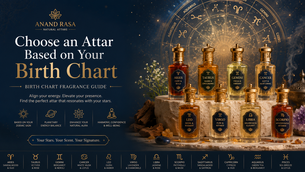 Choose an Attar Based on Your Birth Chart (Birth Chart Fragrance Guide)