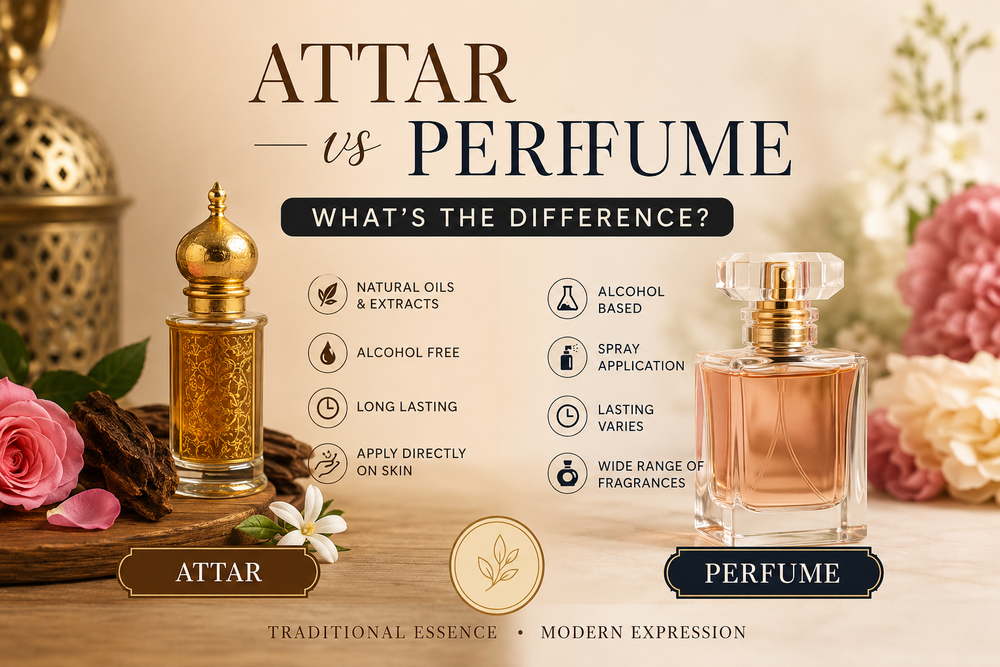 Attar vs Perfume: What's the Difference? Complete Guide to Choosing the Right Fragrance