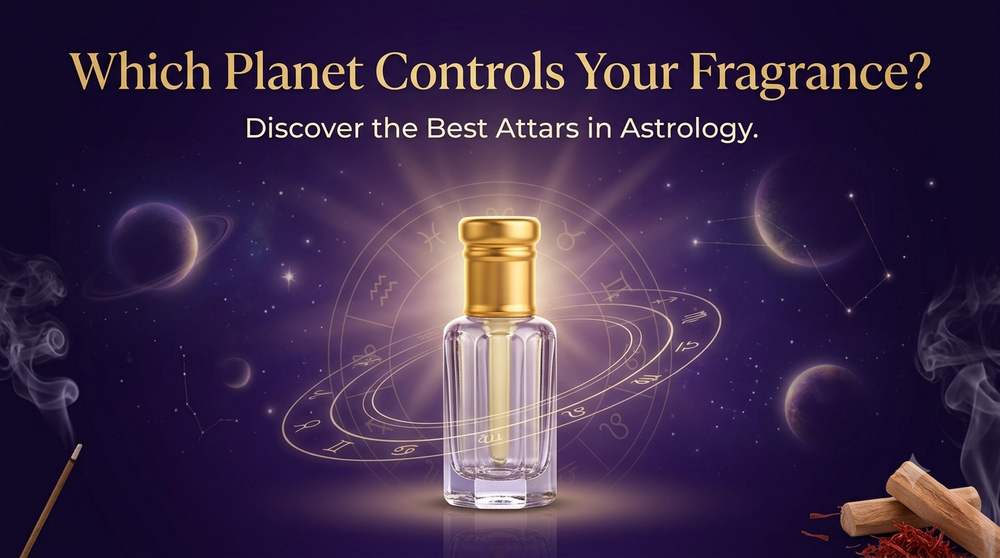 Which Planet Controls Your Fragrance? Discover the Perfect Attar According to Vedic Astrology