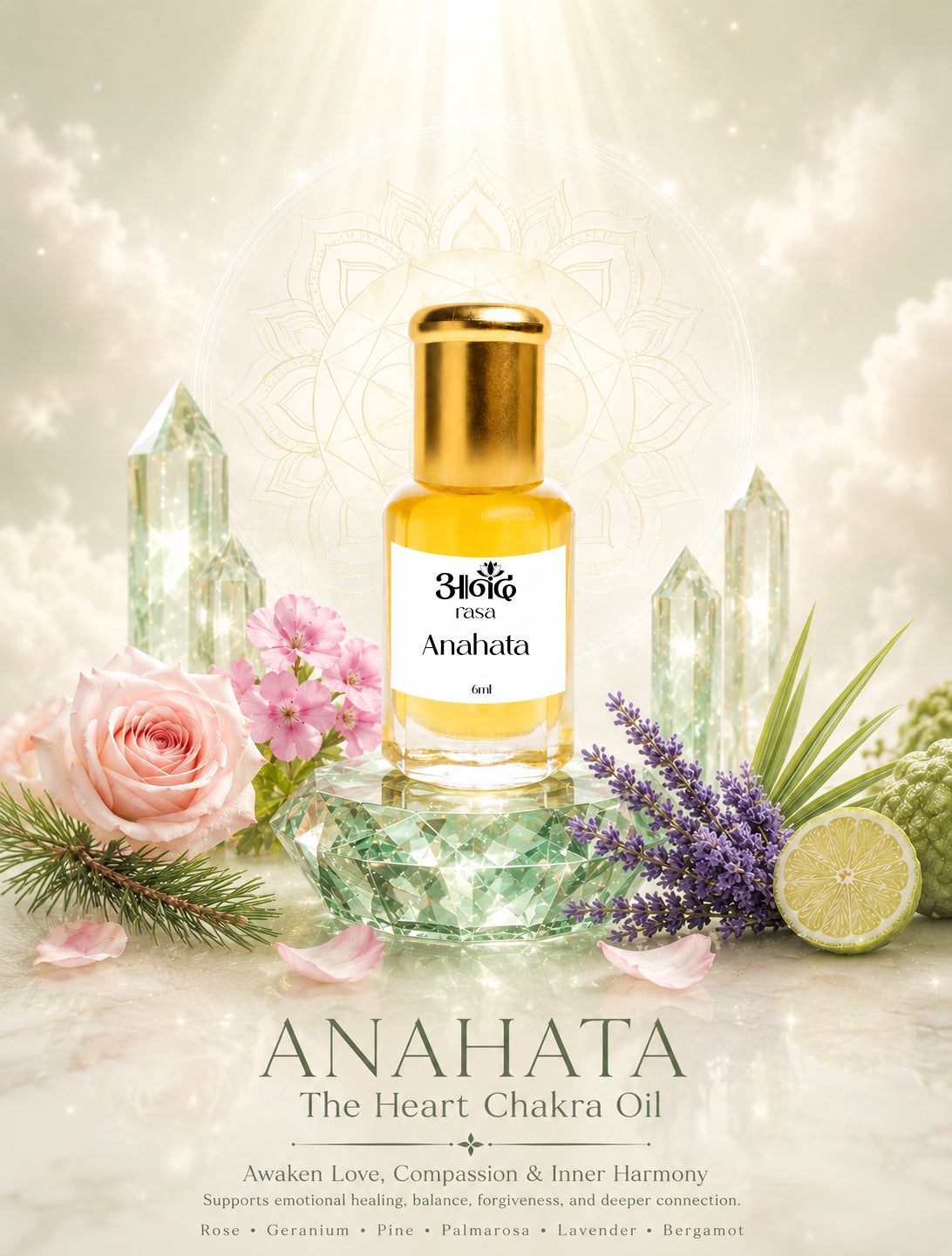 Anahata – Heart Chakra Oil