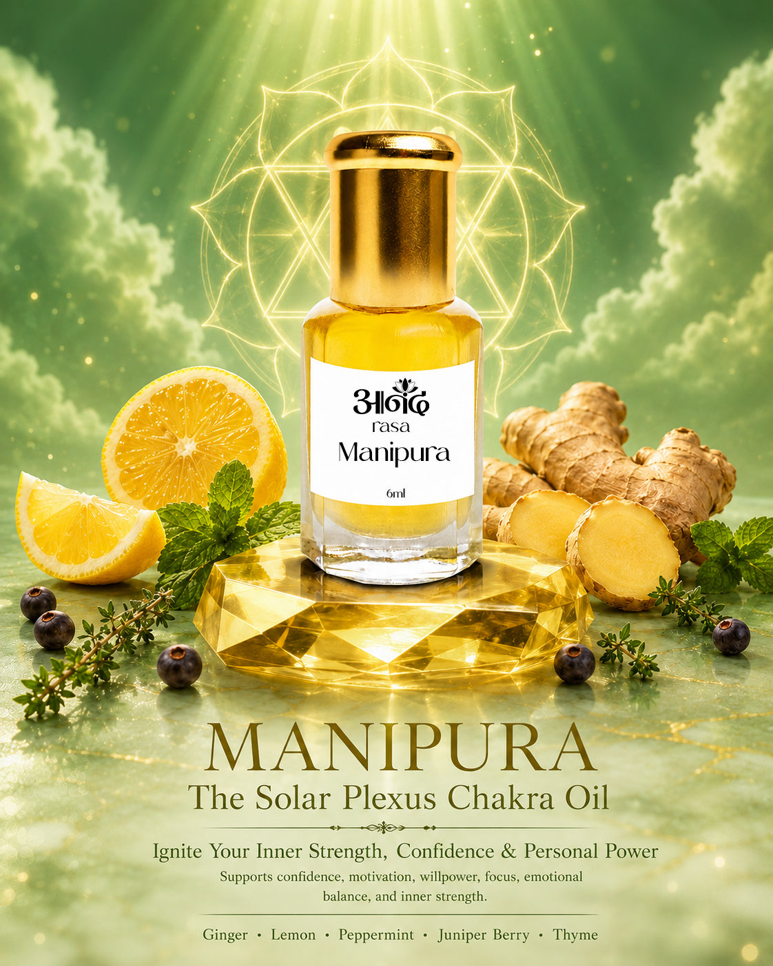Manipura – Solar Plexus Chakra Oil
