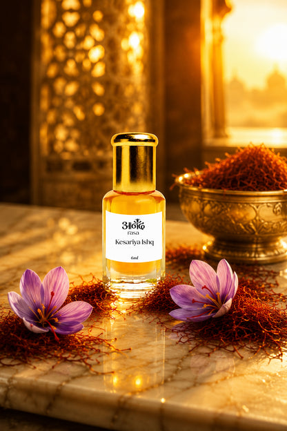 Kesariya Ishq - handcrafted attar - Anandrasa