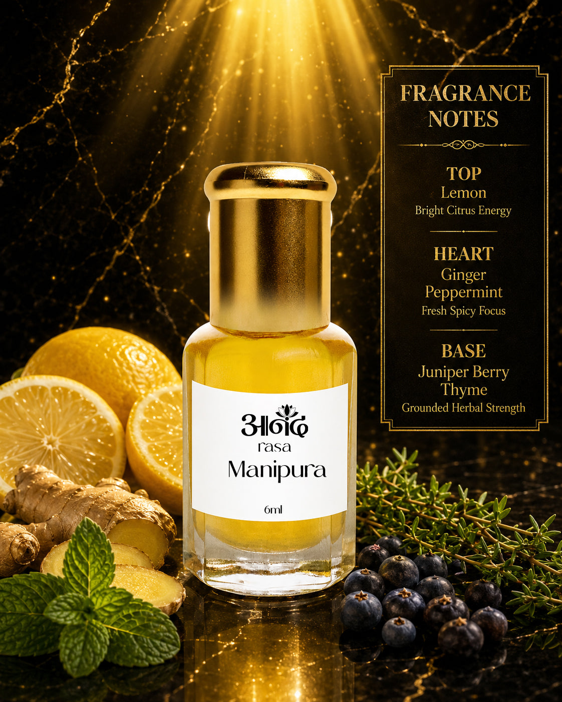 Manipura – Solar Plexus Chakra Oil