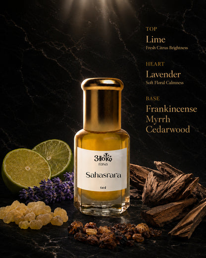 Sahasrara – Crown Chakra Oil - handcrafted attar - Anandrasa