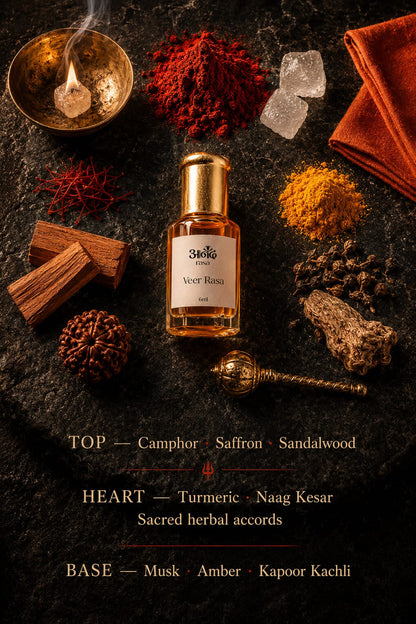 Veer Rasa - Mars Attar - handcrafted attar - Anandrasa