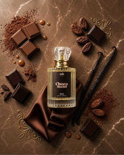 Choco Mocho Perfume | Chocolate & Coffee Fragrance - handcrafted attar - Anandrasa