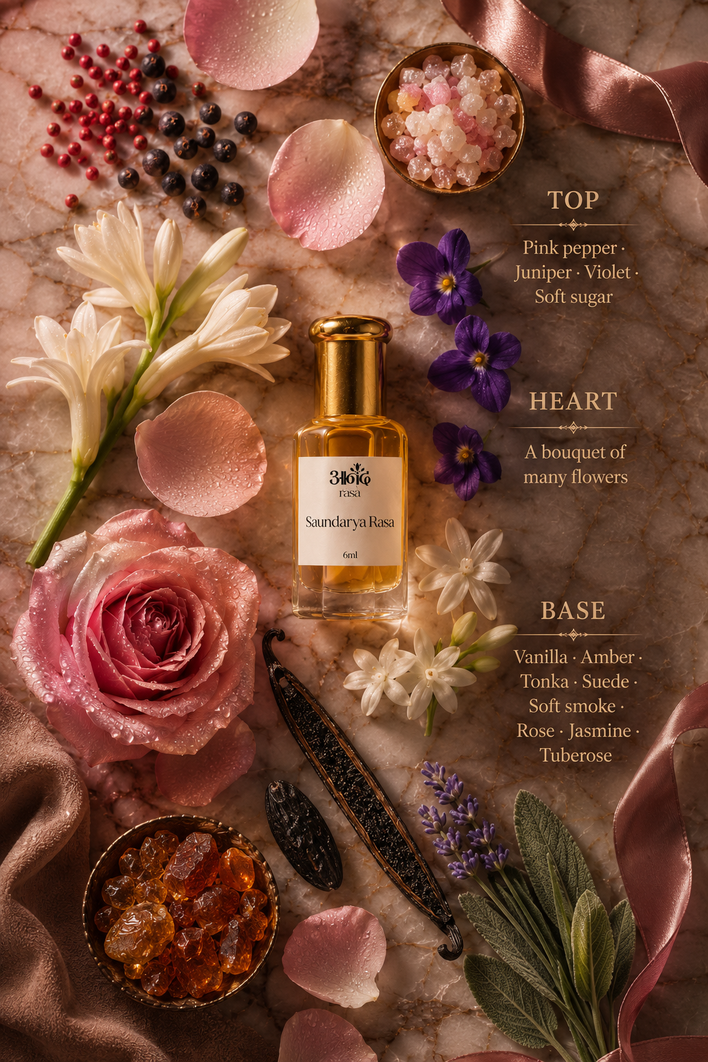 Saundarya Rasa - Venus Attar — fragrance editorial