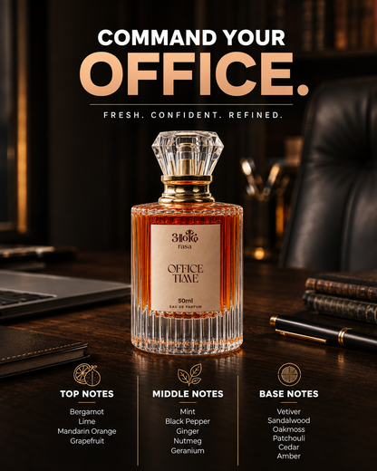 Office Time - handcrafted attar - Anandrasa