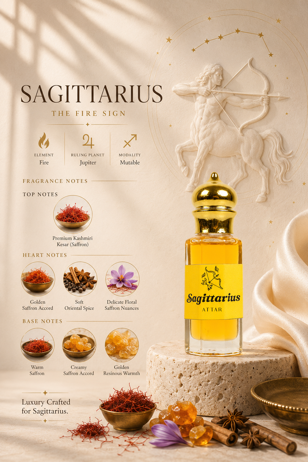 Sagittarius Zodiac Attar
