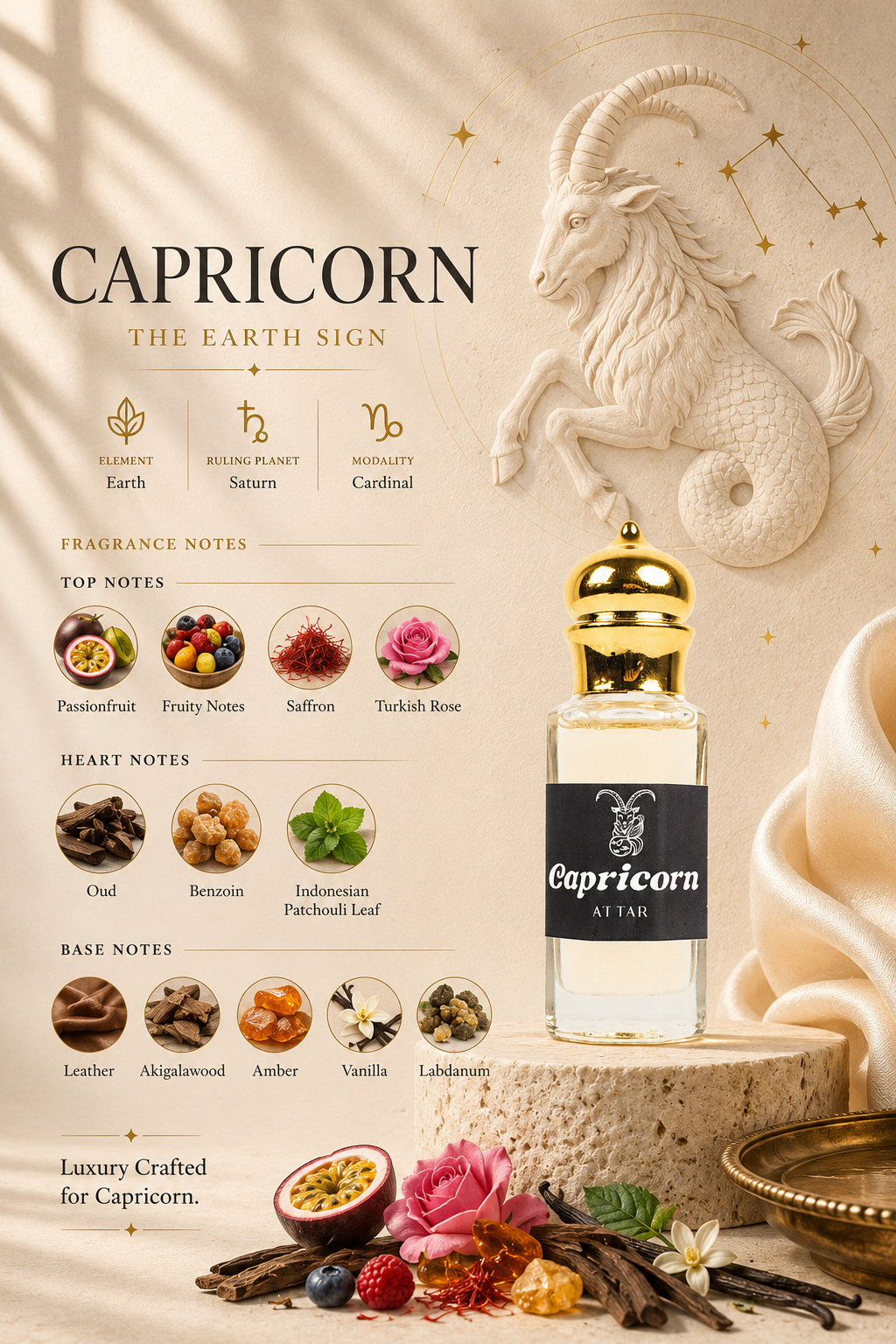 Capricorn Zodiac Attar