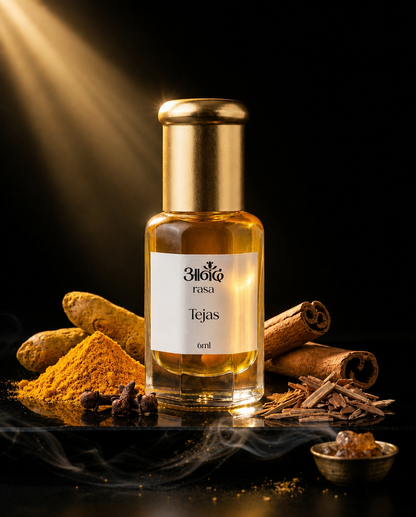 Tejas — Born of the Sun - handcrafted attar - Anandrasa