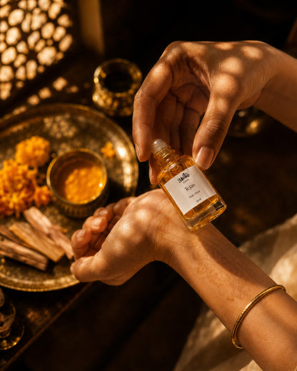Tejas — Born of the Sun - handcrafted attar - Anandrasa