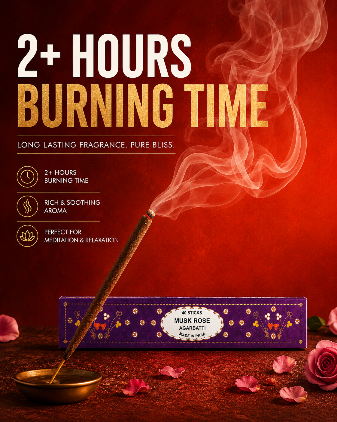 Musk Rose Incense Stick