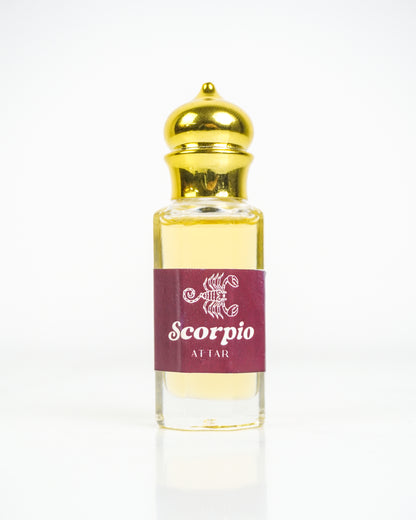 Scorpio Zodiac Attar - handcrafted attar - Anandrasa