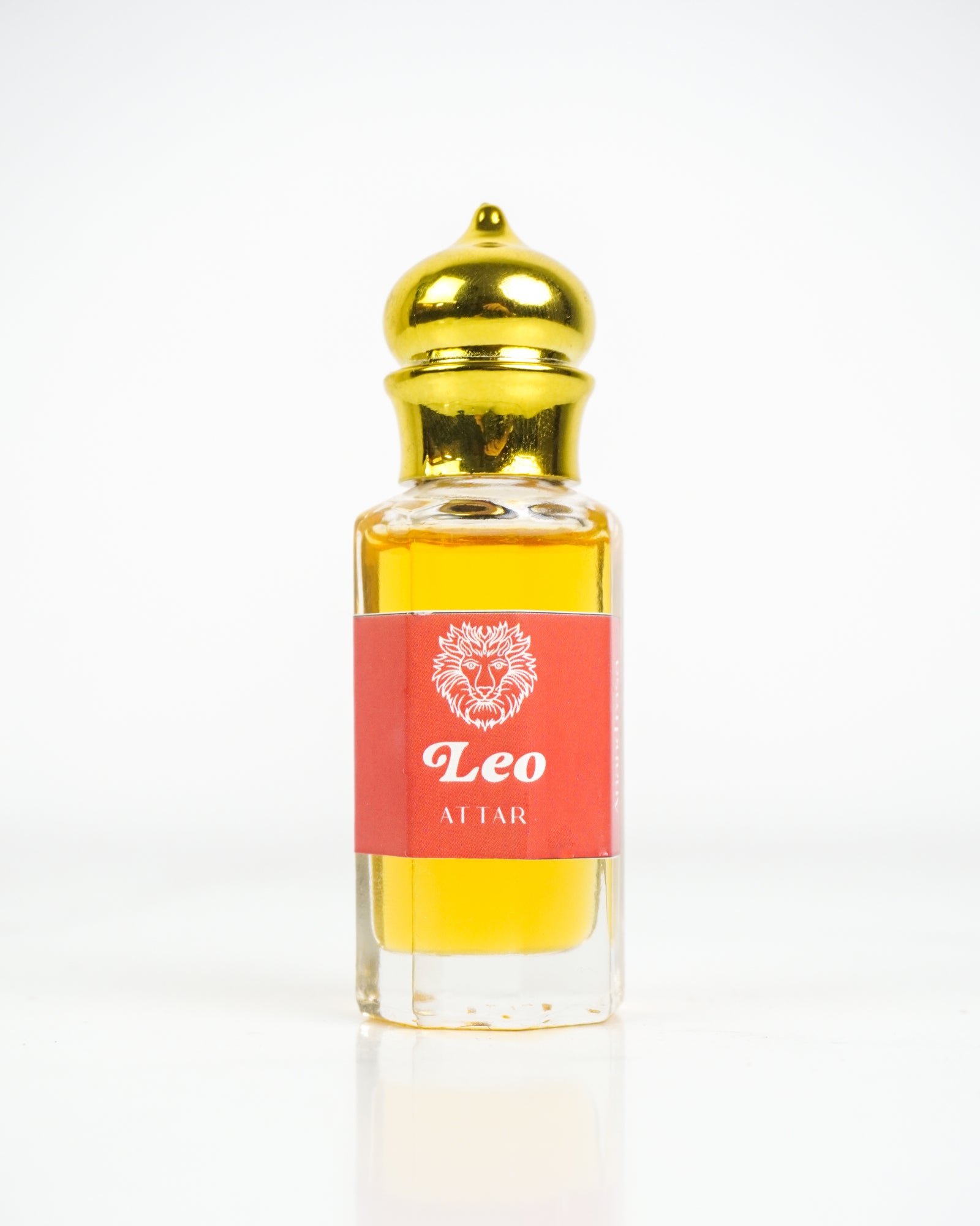 Leo Zodiac Attar — alternate view, astrology-aligned zodiac sign fragrance | Anand Rasa