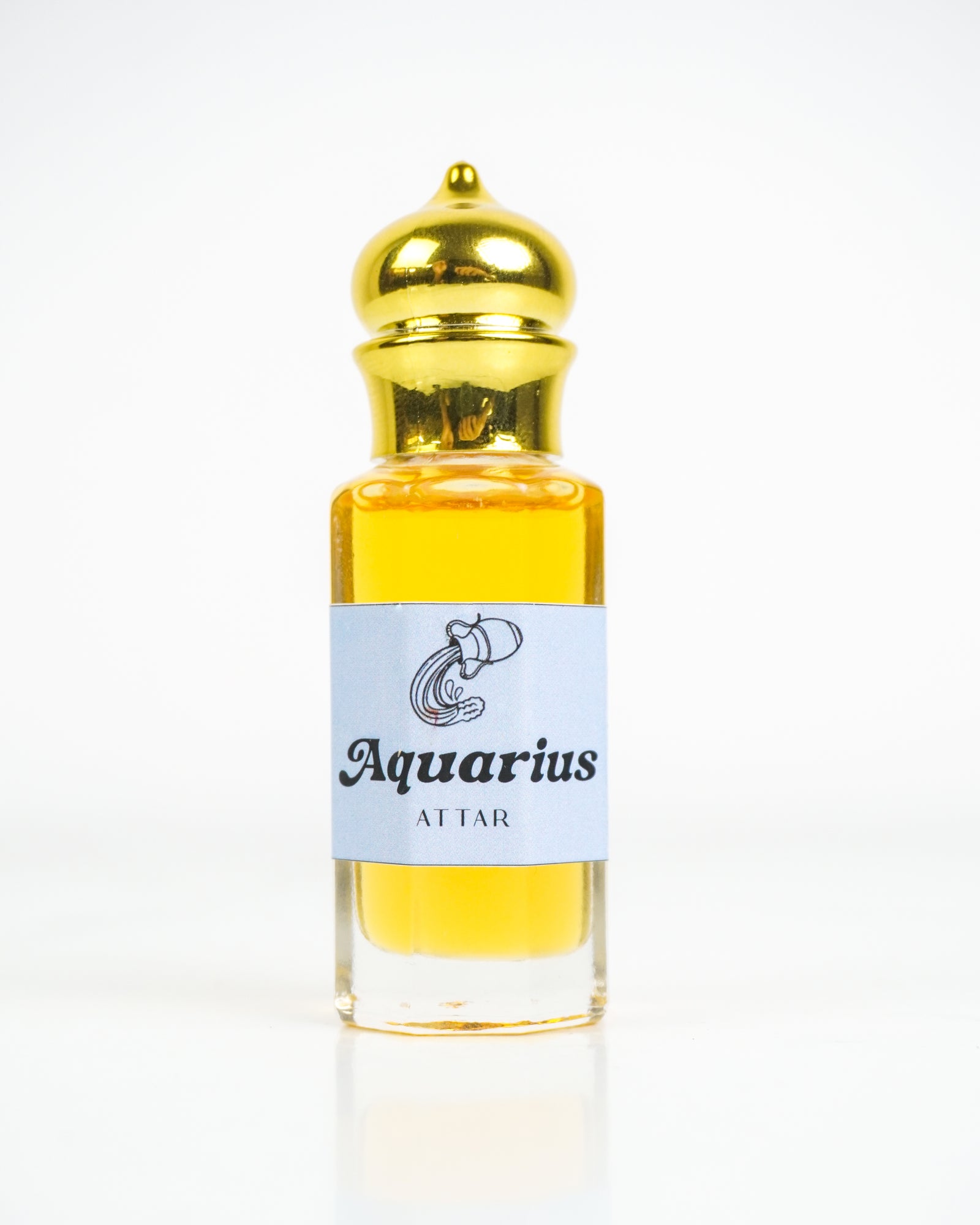 Aquarius Zodiac Attar — alternate view, astrology-aligned zodiac sign fragrance | Anand Rasa