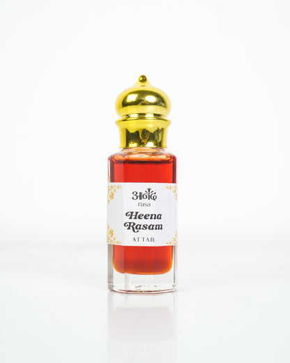 Heena Rasam Attar – Premium Herbal Oriental Perfume - handcrafted attar - Anandrasa