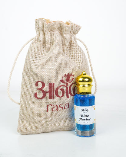 Blue Glacier Attar - handcrafted attar - Anandrasa