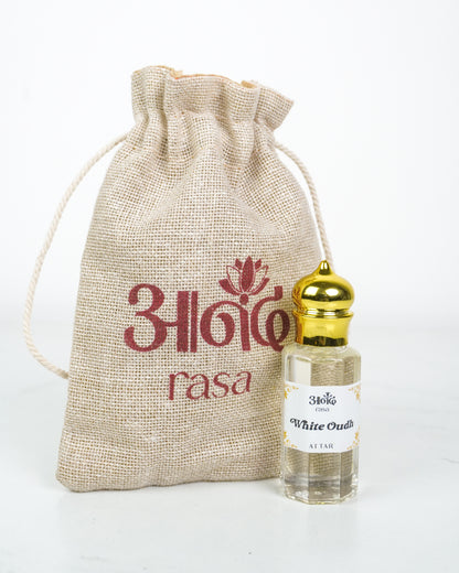 White Oudh Attar - handcrafted attar - Anandrasa