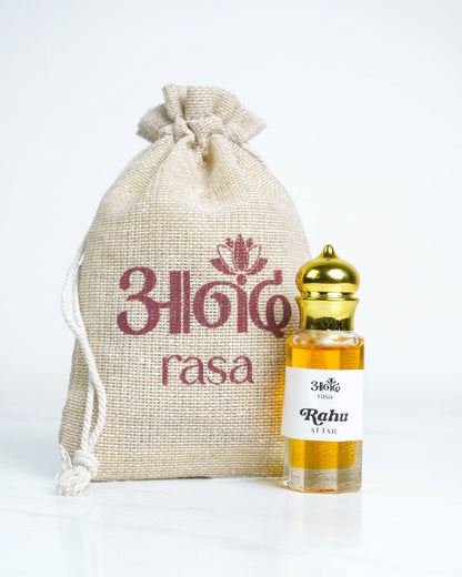 Rahu Attar - North Lunar Attar - handcrafted attar - Anandrasa