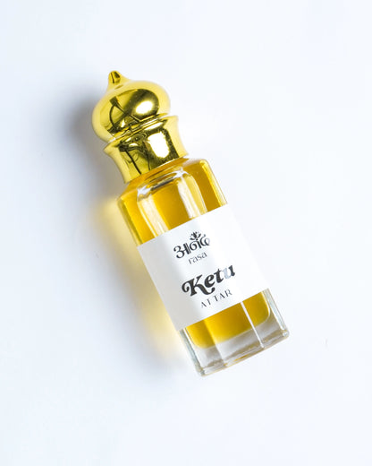 Ketu Attar - South Lunar Attar - handcrafted attar - Anandrasa