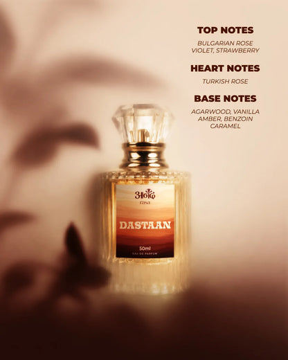 Dastaan Perfume | Oud & Gulab Fragrance - handcrafted attar - Anandrasa