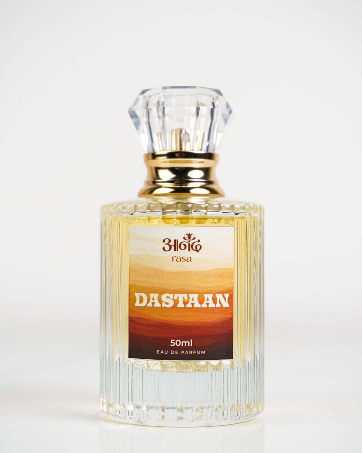 3Mikro Fendi Dasthan 50ml Eau de Toilette perfume bottle with gold cap on white background