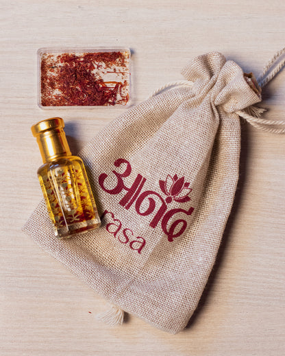 Kesariya Ishq - handcrafted attar - Anandrasa