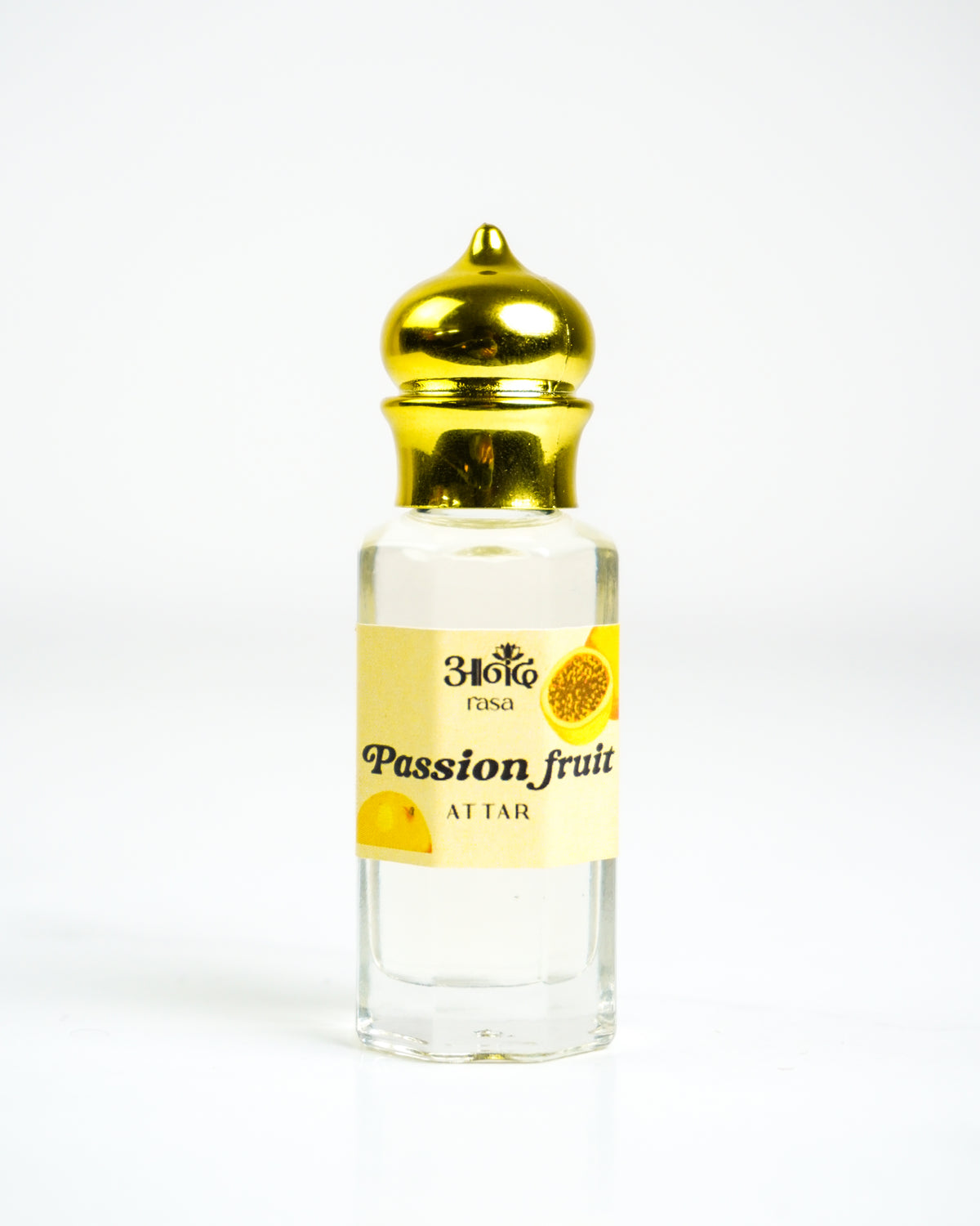 Premium Passion Fruit Attar fragrance bottle by Anand Rasa