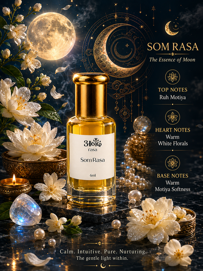 Som Rasa - Moon Attar - handcrafted attar - Anandrasa