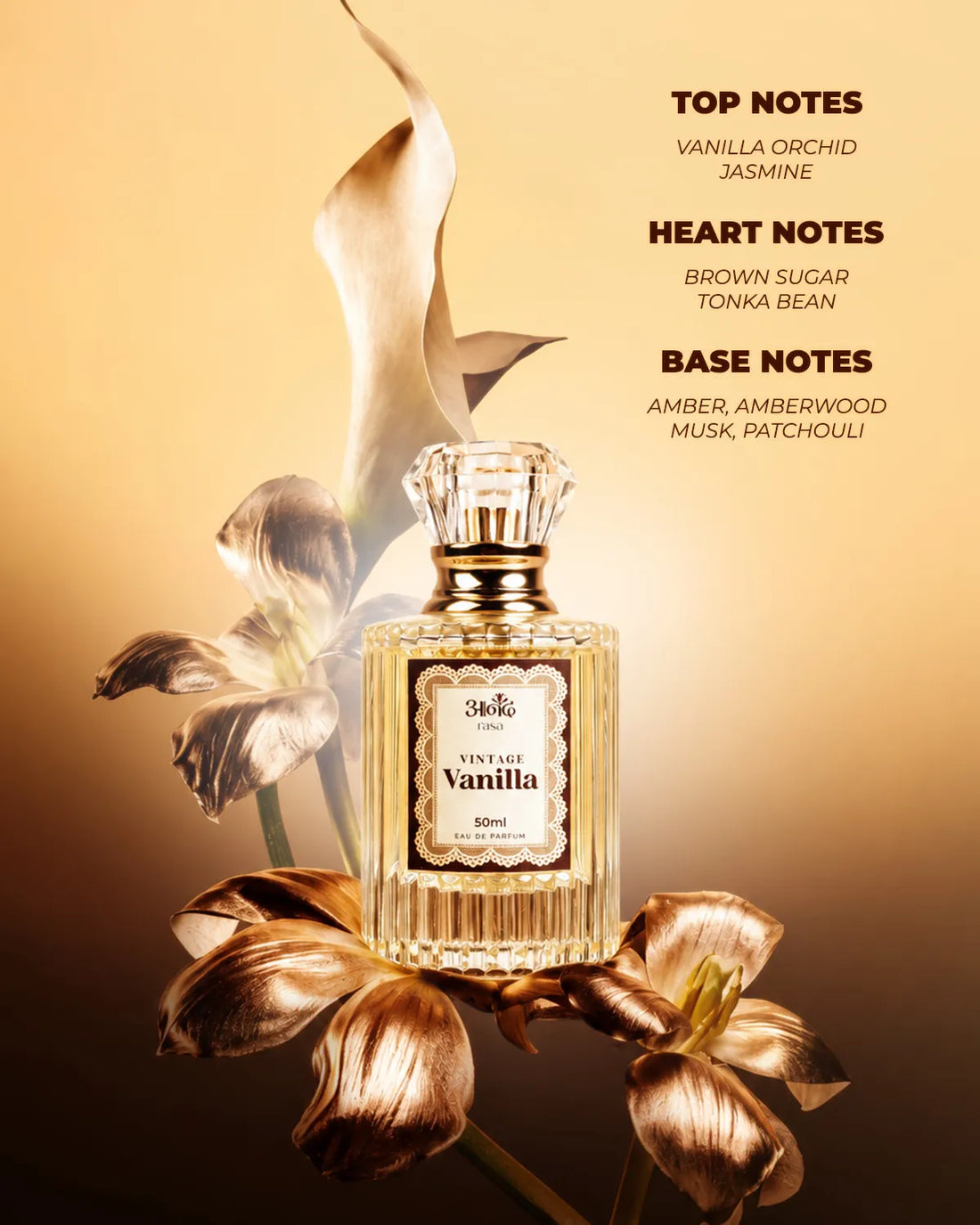 Vintage Vanilla Perfume | Vanilla & Amber