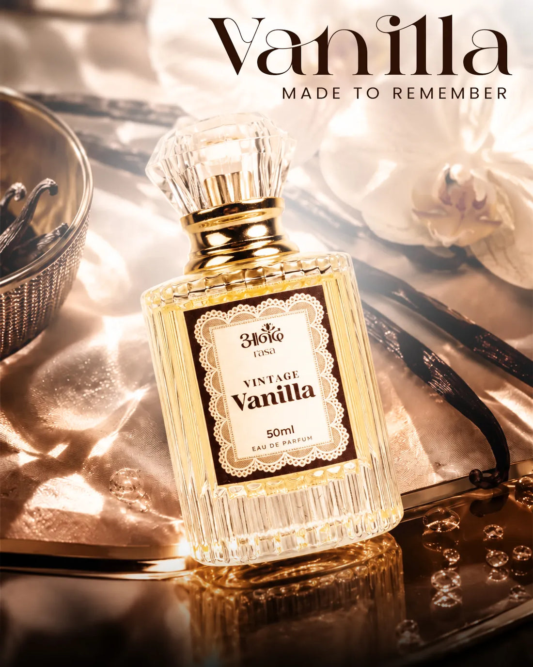 Vintage Vanilla Perfume | Vanilla & Amber