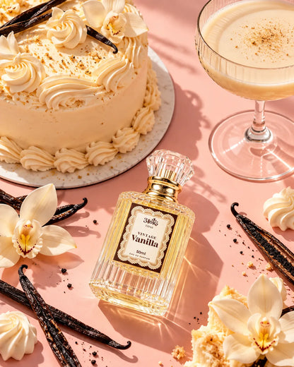 Vintage Vanilla Perfume | Vanilla & Amber - handcrafted attar - Anandrasa