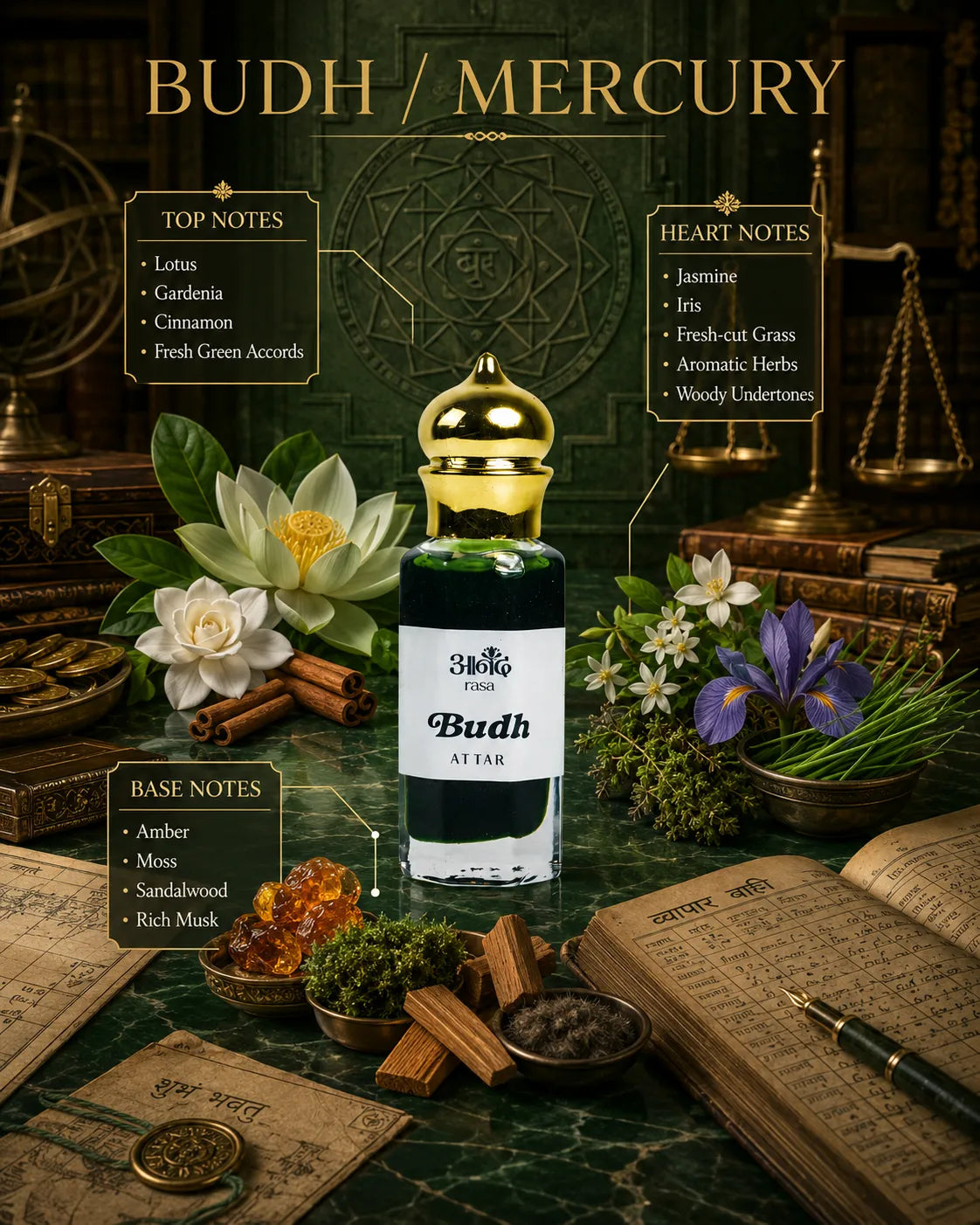 Budh Attar - Mercury Attar