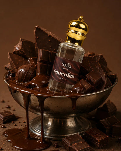 chocolate Attar - handcrafted attar - Anandrasa