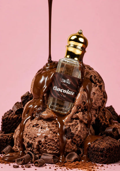 chocolate Attar - handcrafted attar - Anandrasa