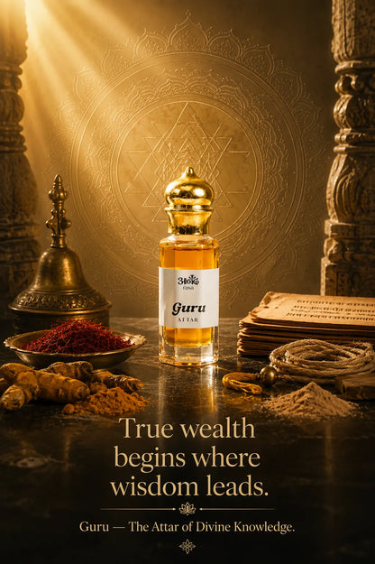 Guru Attar – Jupiter Attar - handcrafted attar - Anandrasa