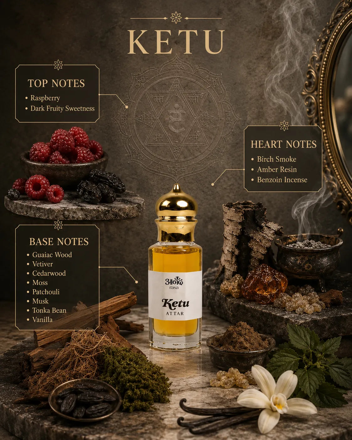 Ketu Attar - South Lunar Attar