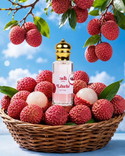 Litchi Attar - handcrafted attar - Anandrasa