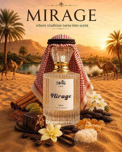 Mirage Perfume | Arabic Sweet & Spicy Fragrance - handcrafted attar - Anandrasa